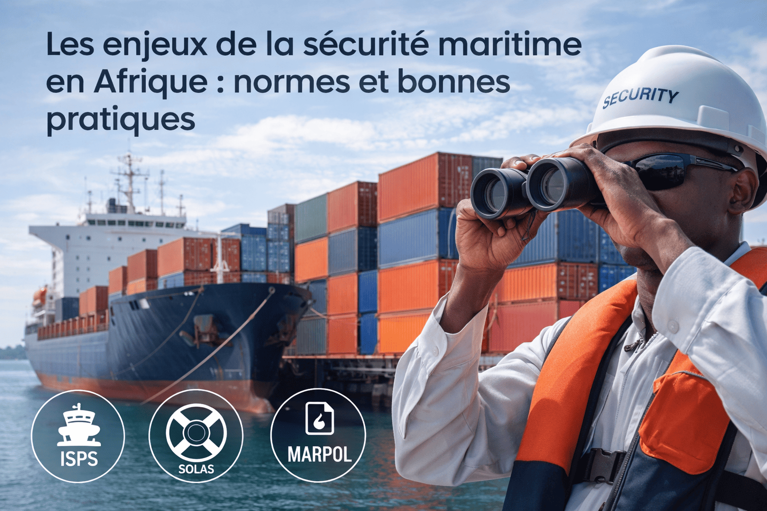 Les enjeux de la sécurité maritime en Afrique : normes et bonnes pratiques